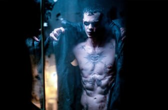 Bill Skarsgård Looks Ripped to Shreds as The Crow in Latest Movie Re-Boot